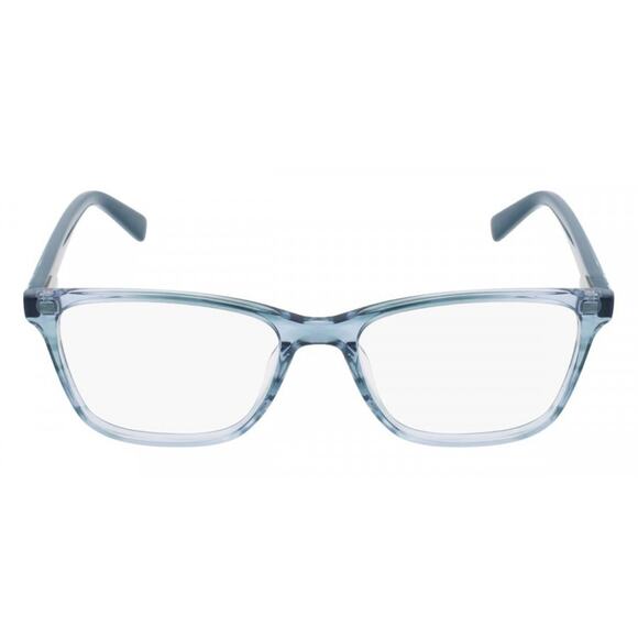 NINE WEST NW5187 440 AQUA CRYSTAL HORN EYEGLASSES SUNGLASSES FRAMES 51-16-135 - Picture 1 of 4